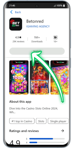 BetOnRed Casino App download