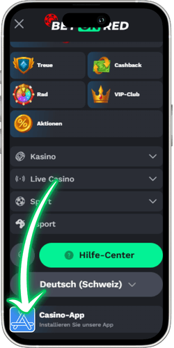 BetOnRed casino app 